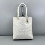 Dior White Tote