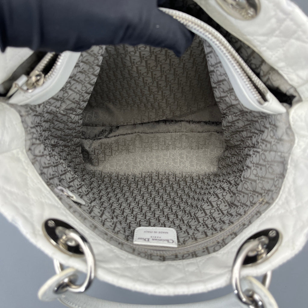 Dior White Tote