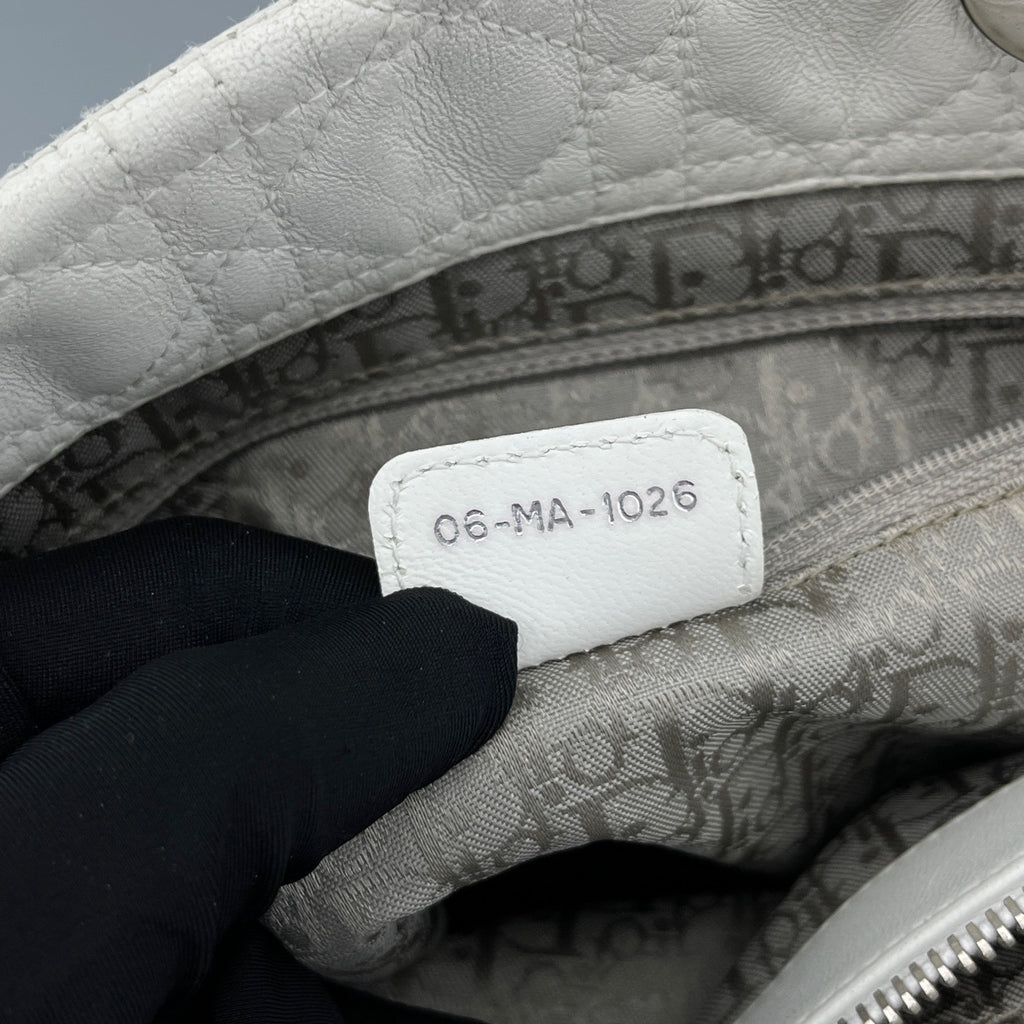 Dior White Tote