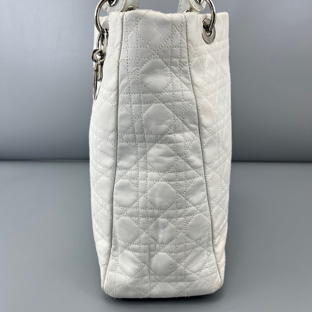 Dior White Tote