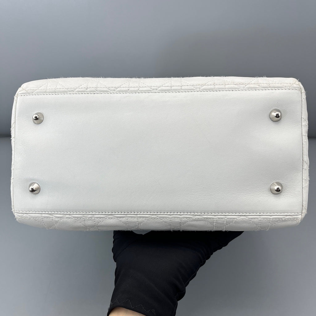 Dior White Tote