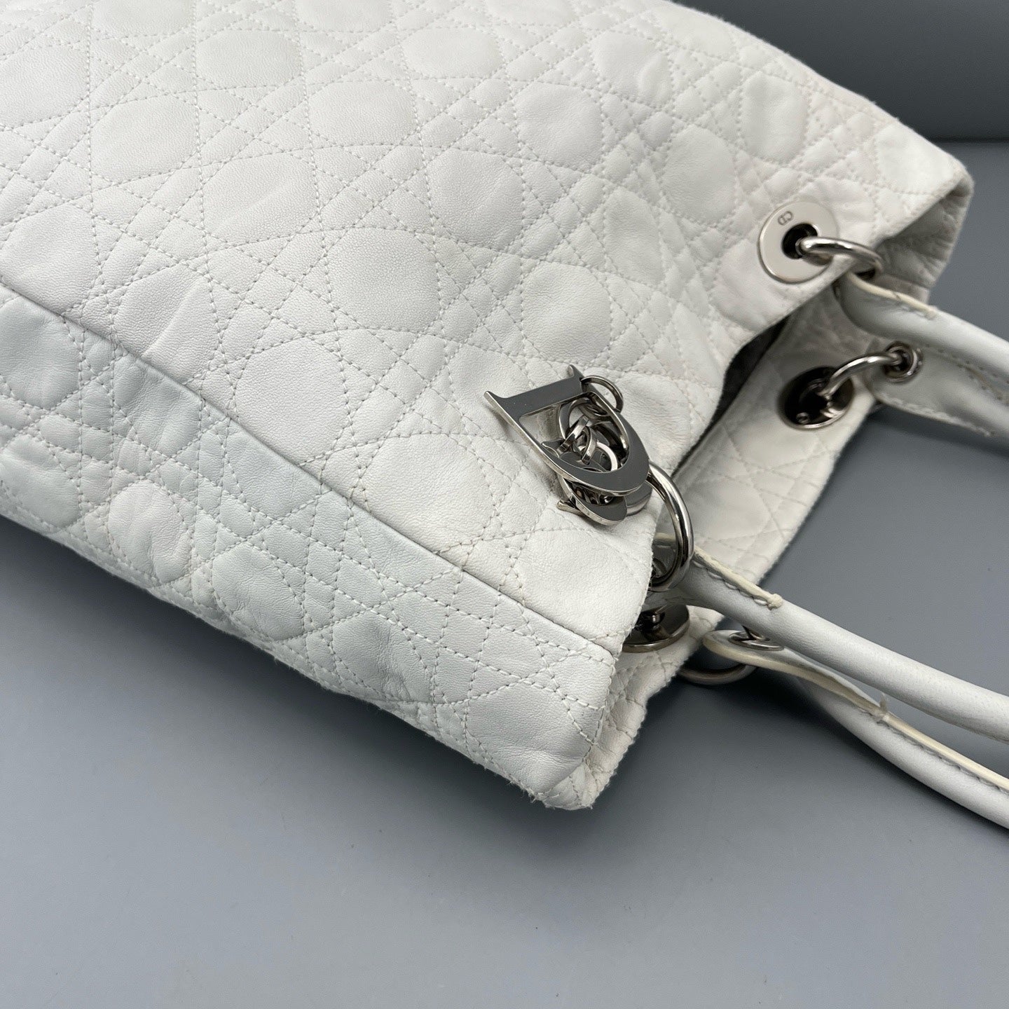 Dior White Tote