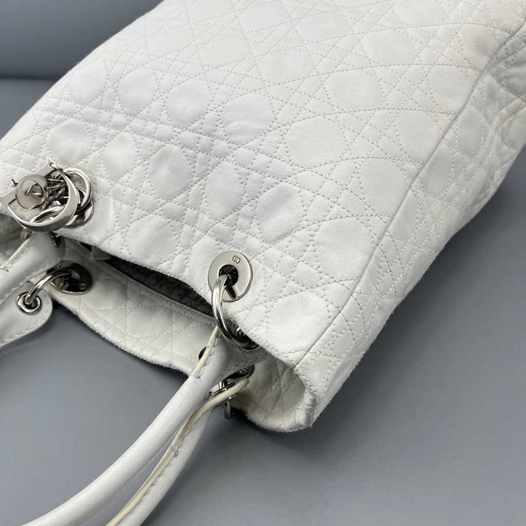 Dior White Tote