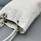 Dior White Tote