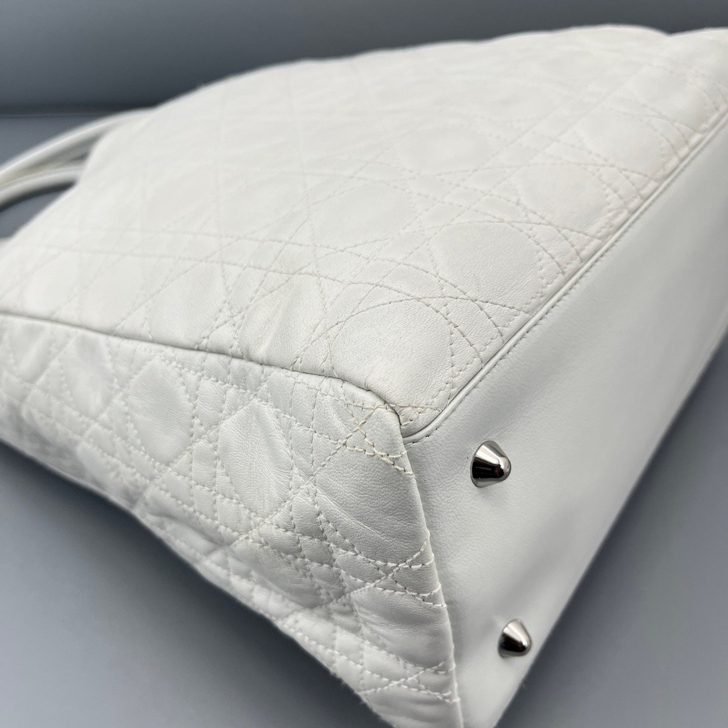 Dior White Tote