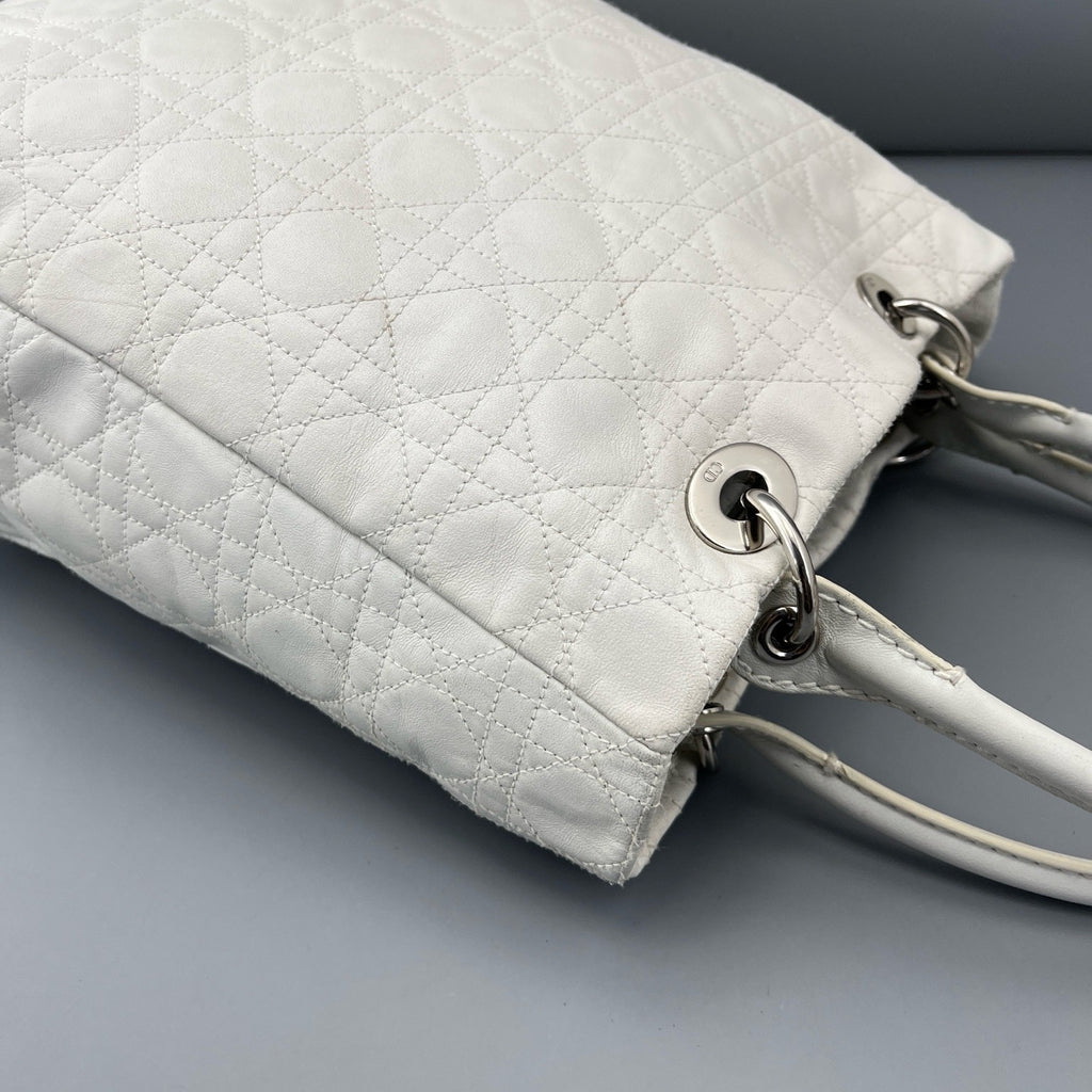 Dior White Tote