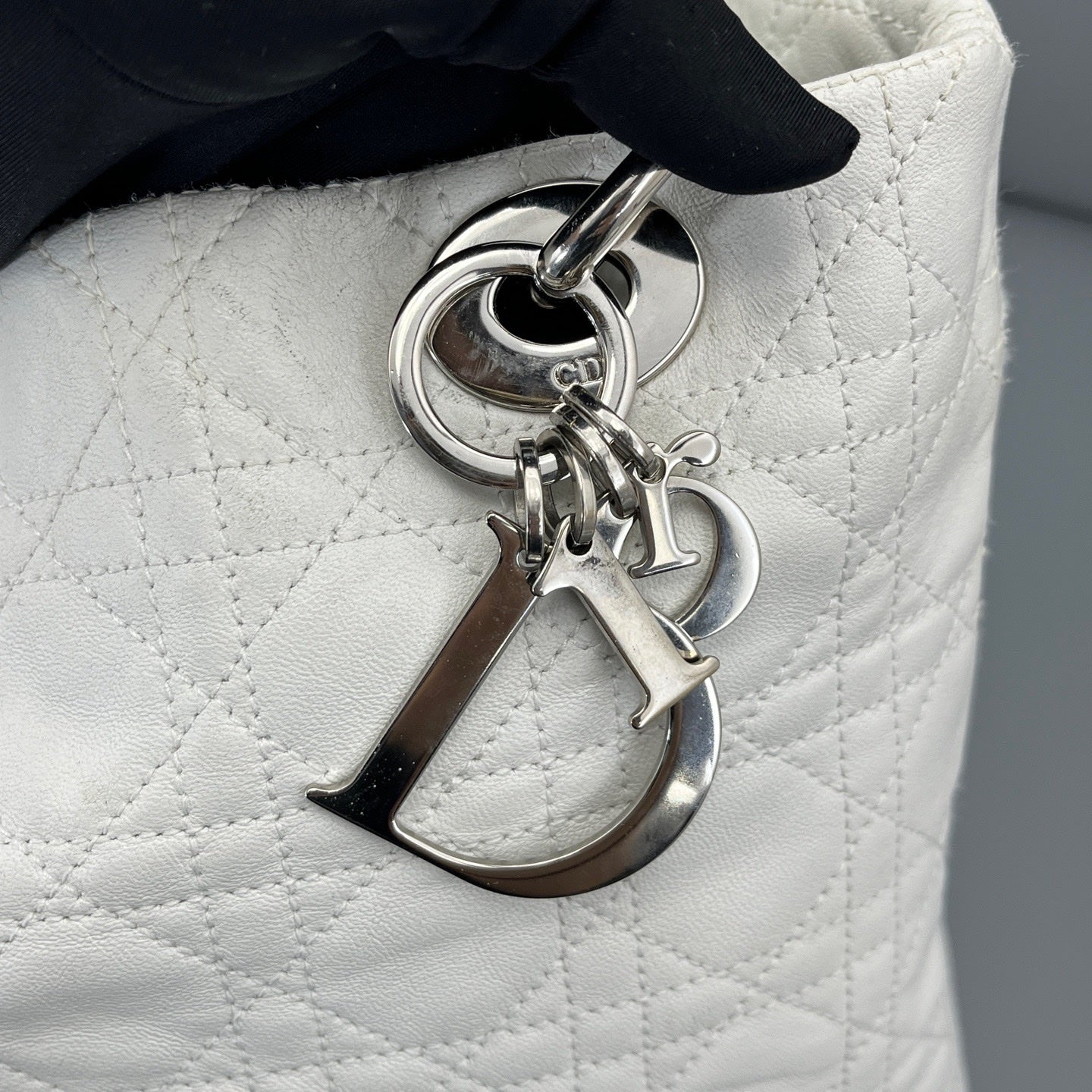 Dior White Tote