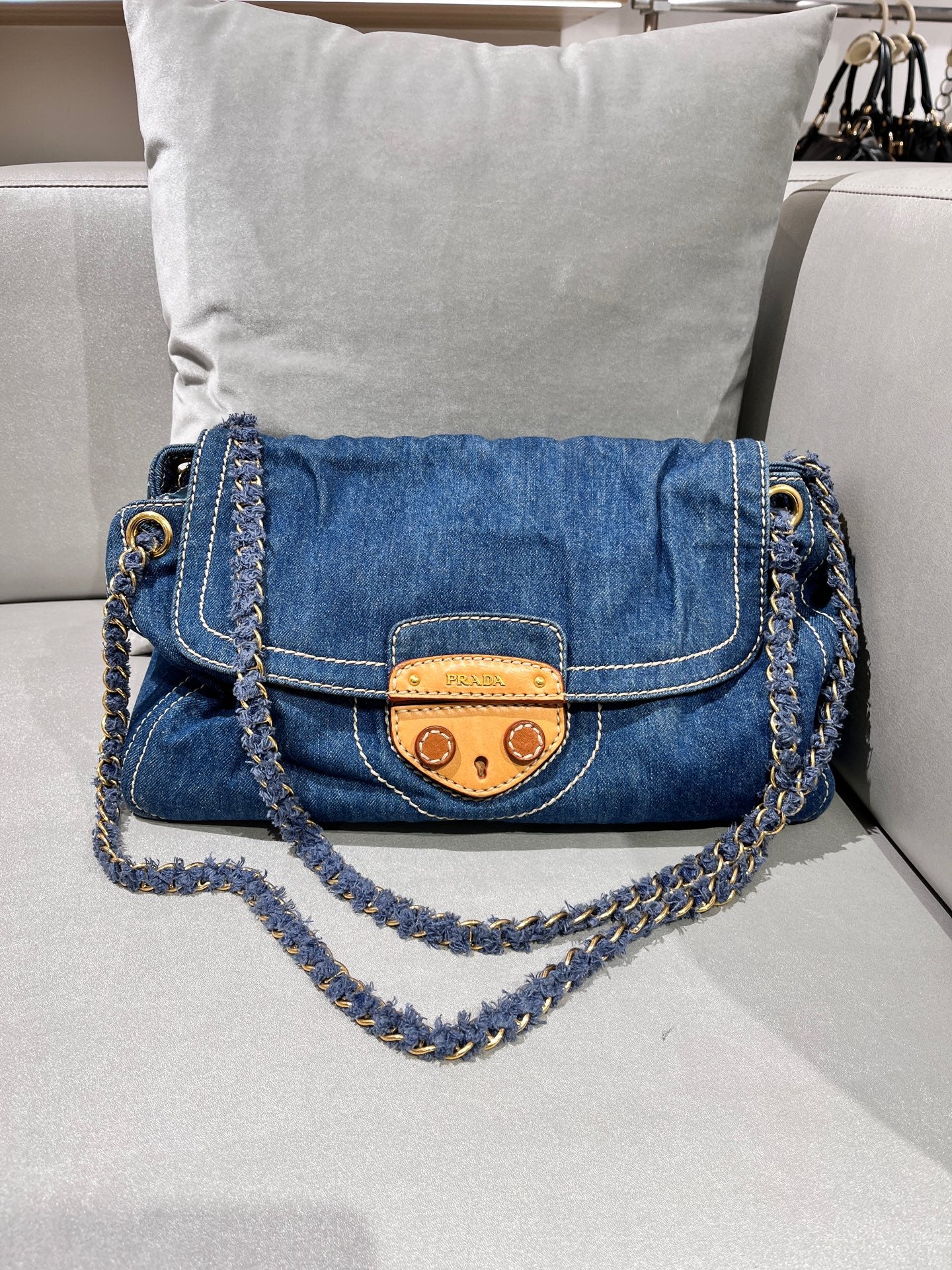 Prada Blue Crossbody