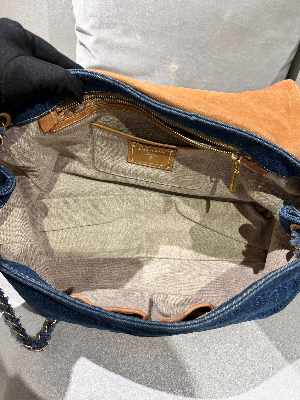 Prada Blue Crossbody