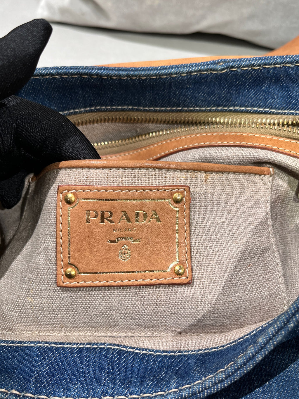 Prada Blue Crossbody