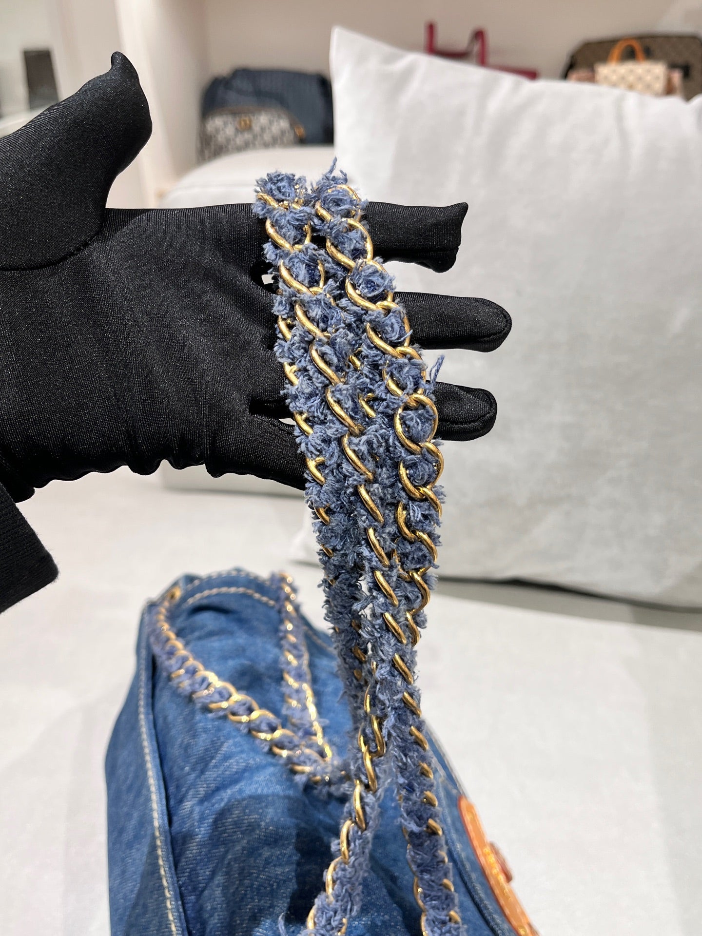 Prada Blue Crossbody