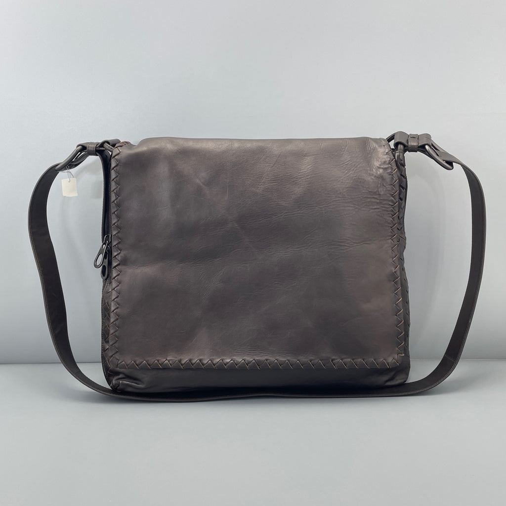 Bottega Veneta Brown Messenger Bag