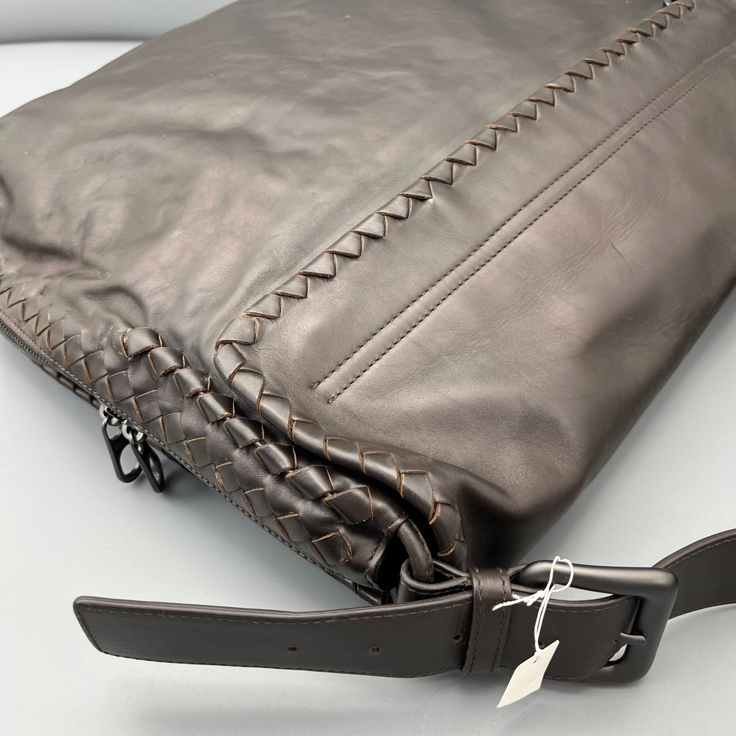 Bottega Veneta Brown Messenger Bag