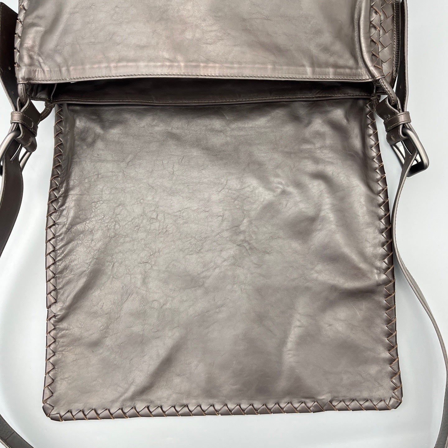 Bottega Veneta Brown Messenger Bag