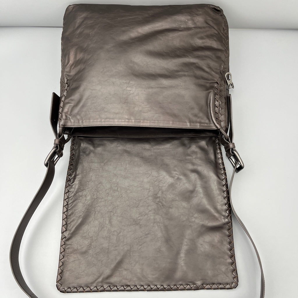 Bottega Veneta Brown Messenger Bag