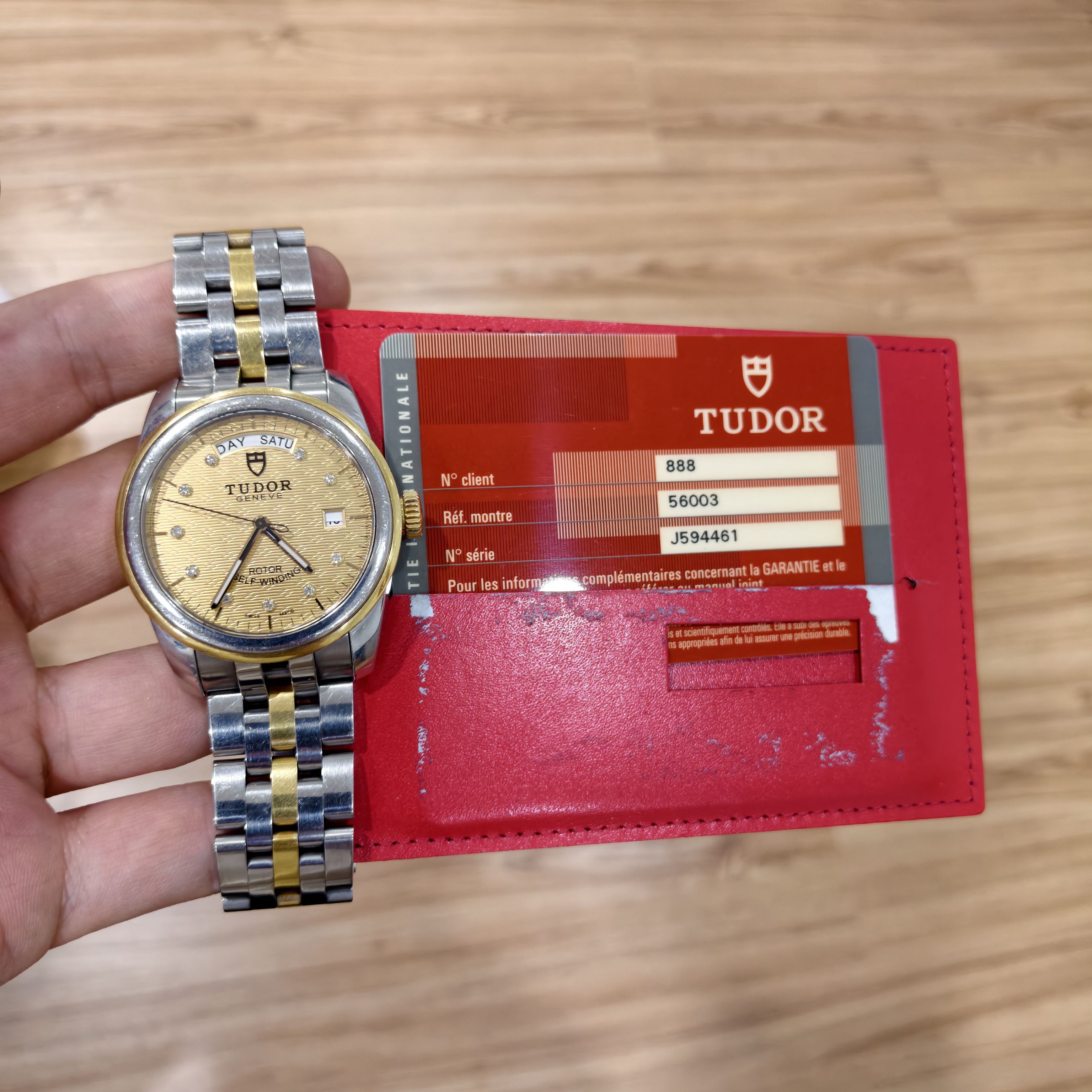 Tudor Junjue Automatic (self-winding) watch 39 millimeters 56003-68063
