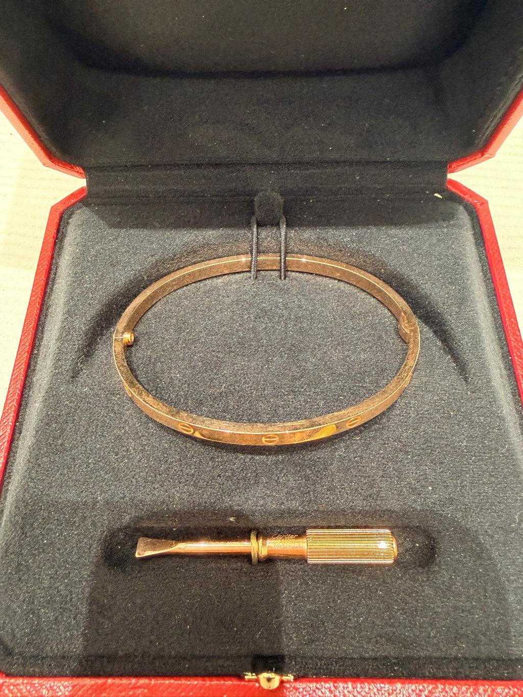 Cartier Rose gold Bangle