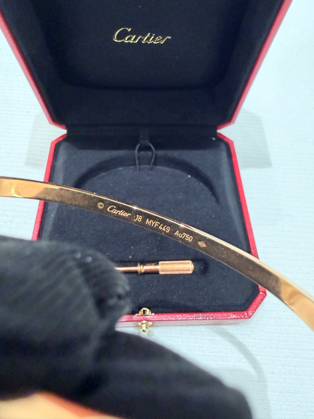 Cartier Rose gold Bangle
