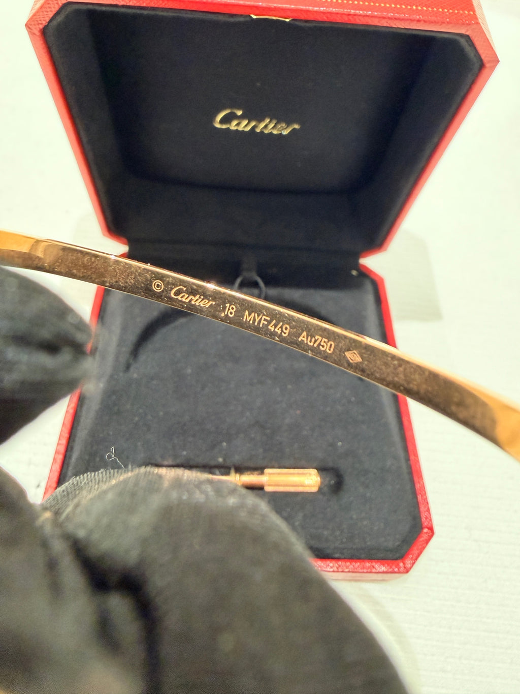 Cartier Rose gold Bangle