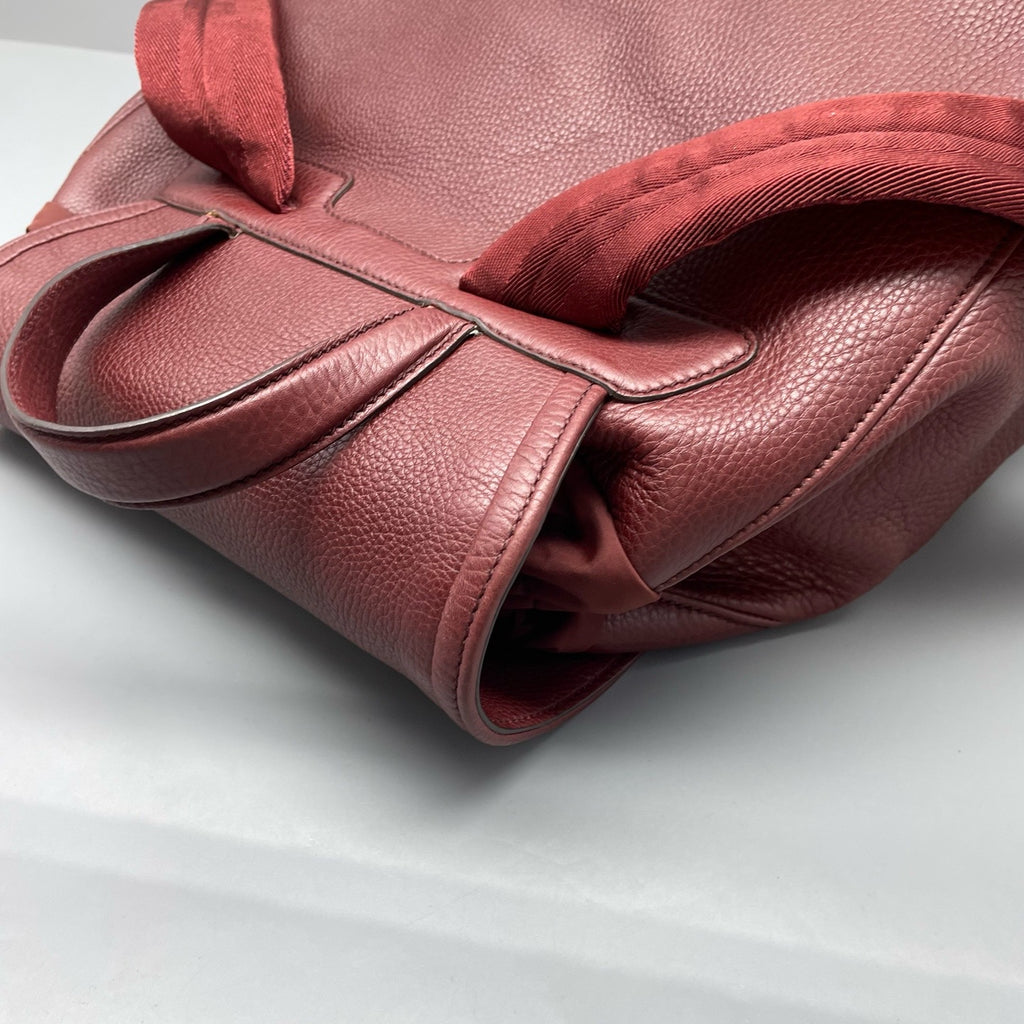 Gucci Red Backpack