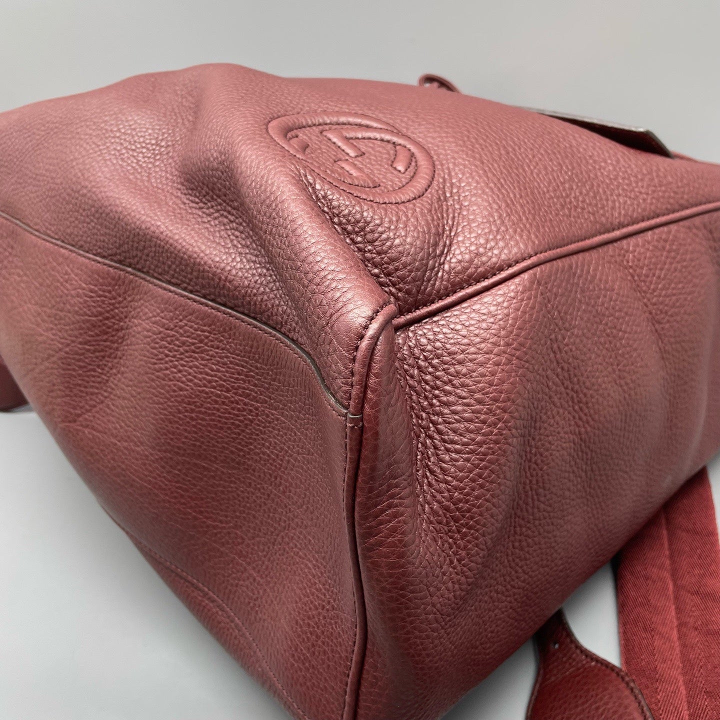 Gucci Red Backpack