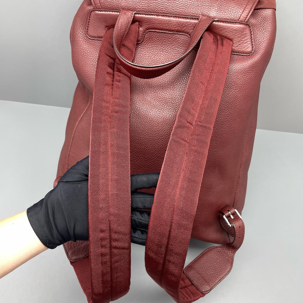 Gucci Red Backpack
