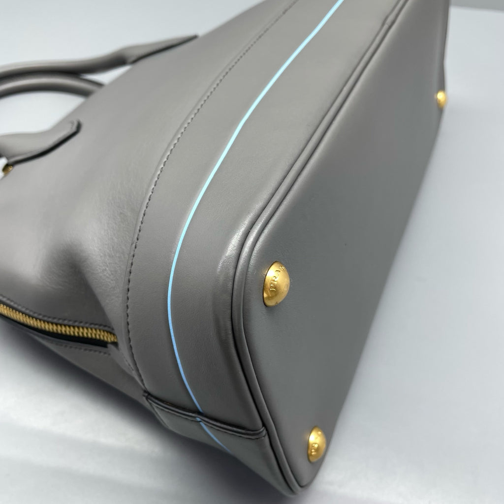 Prada Gray Shoulder Bag