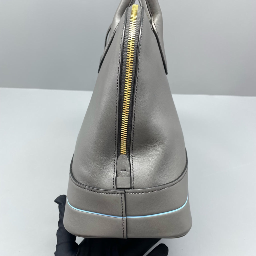 Prada Gray Shoulder Bag