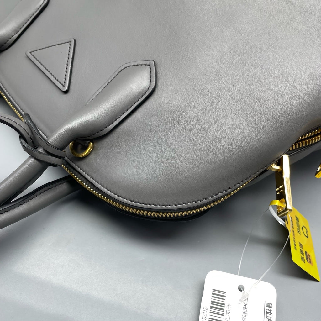 Prada Gray Shoulder Bag