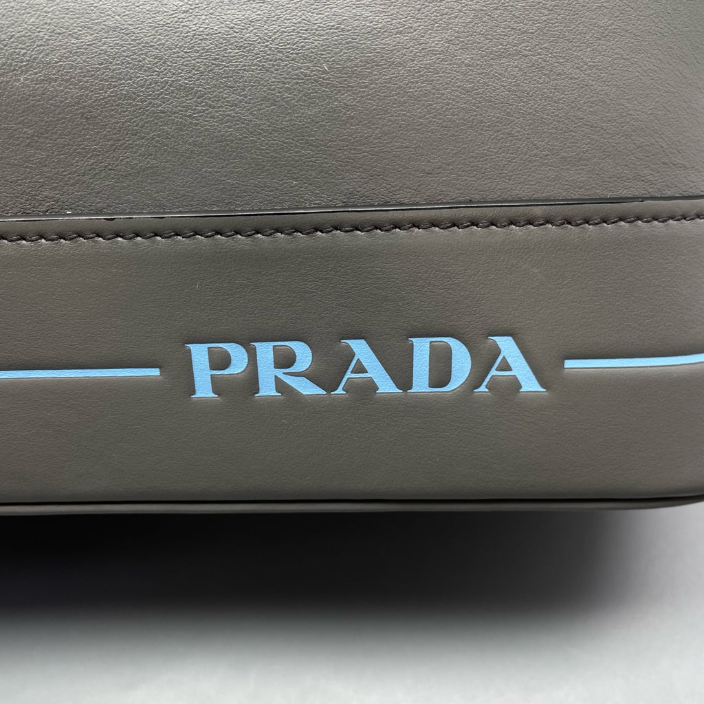 Prada Gray Shoulder Bag