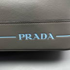 Prada Gray Shoulder Bag