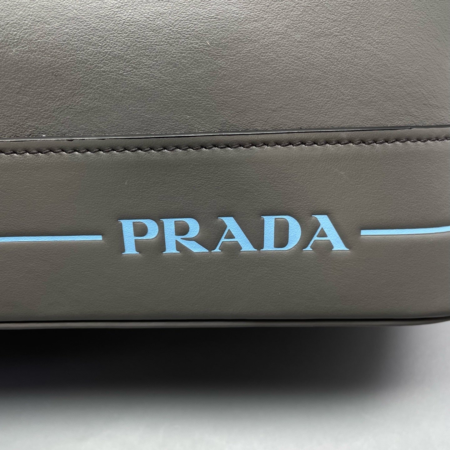 Prada Gray Shoulder Bag