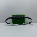 Prada Velvet Green Belt Bag & Fanny Pack