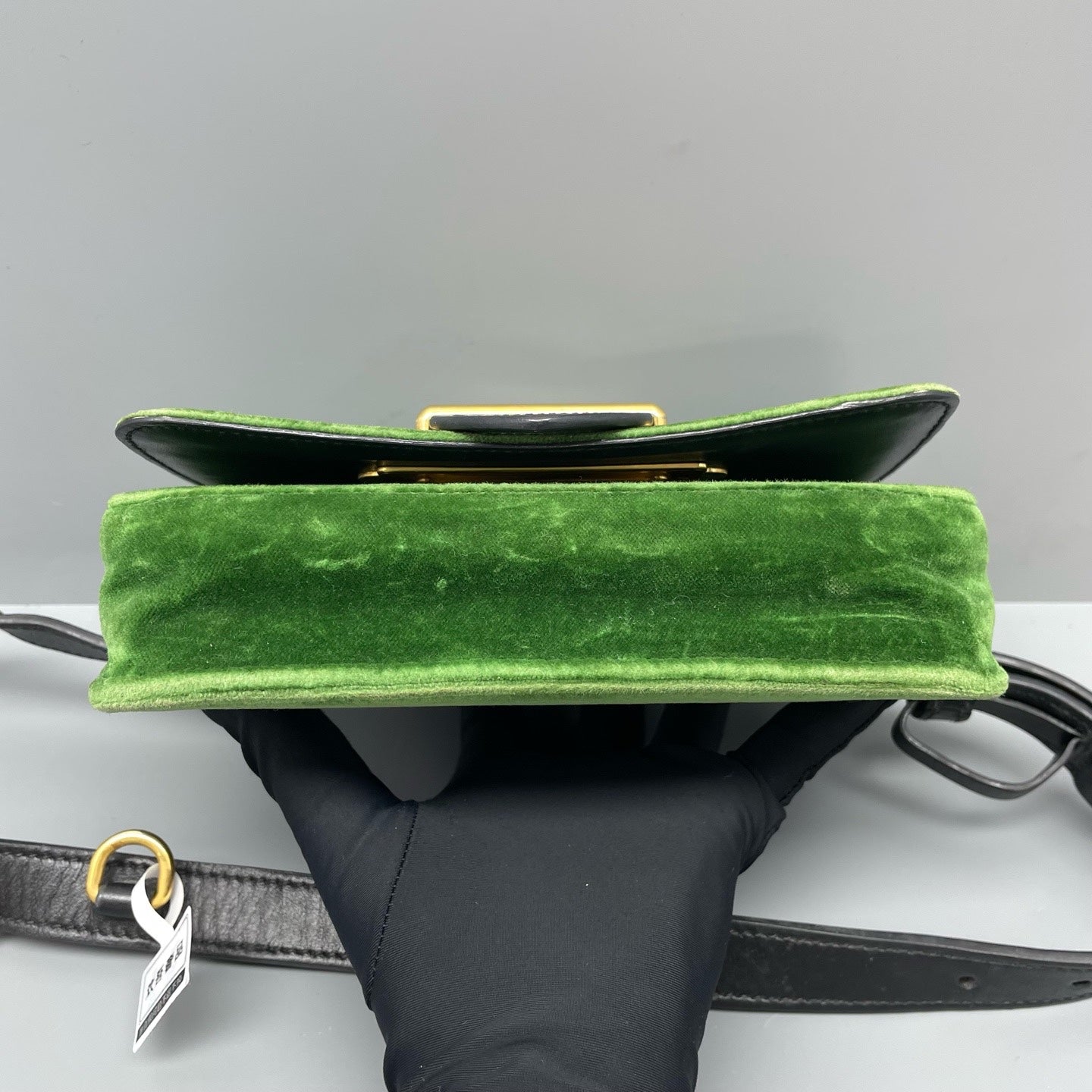 Prada Velvet Green Belt Bag & Fanny Pack