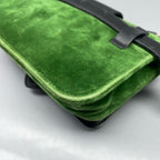 Prada Velvet Green Belt Bag & Fanny Pack
