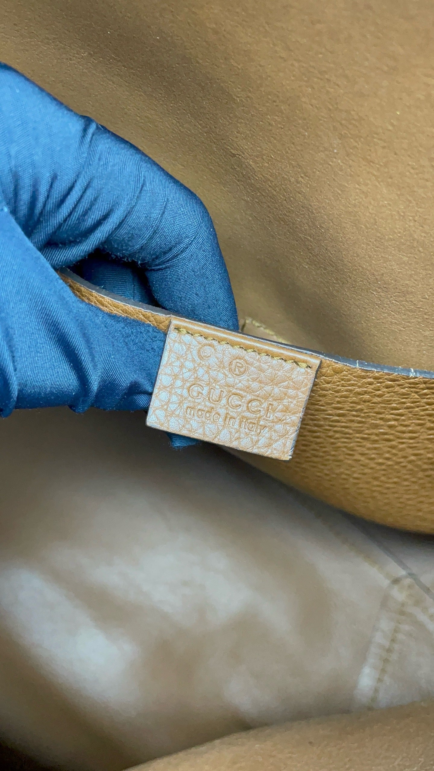 Gucci Brown Backpack