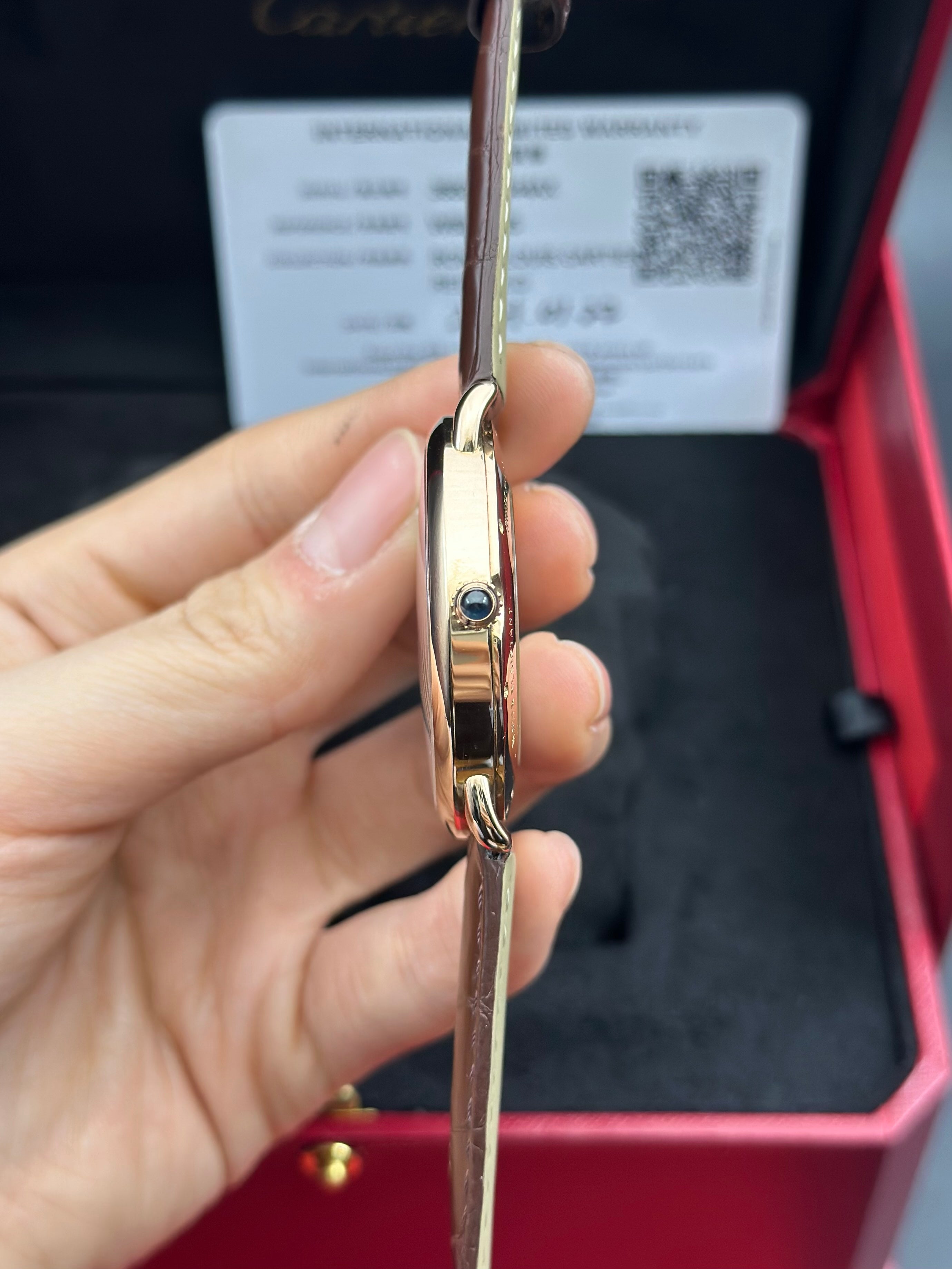 Cartier Rose gold Automatic (self-winding) watch
