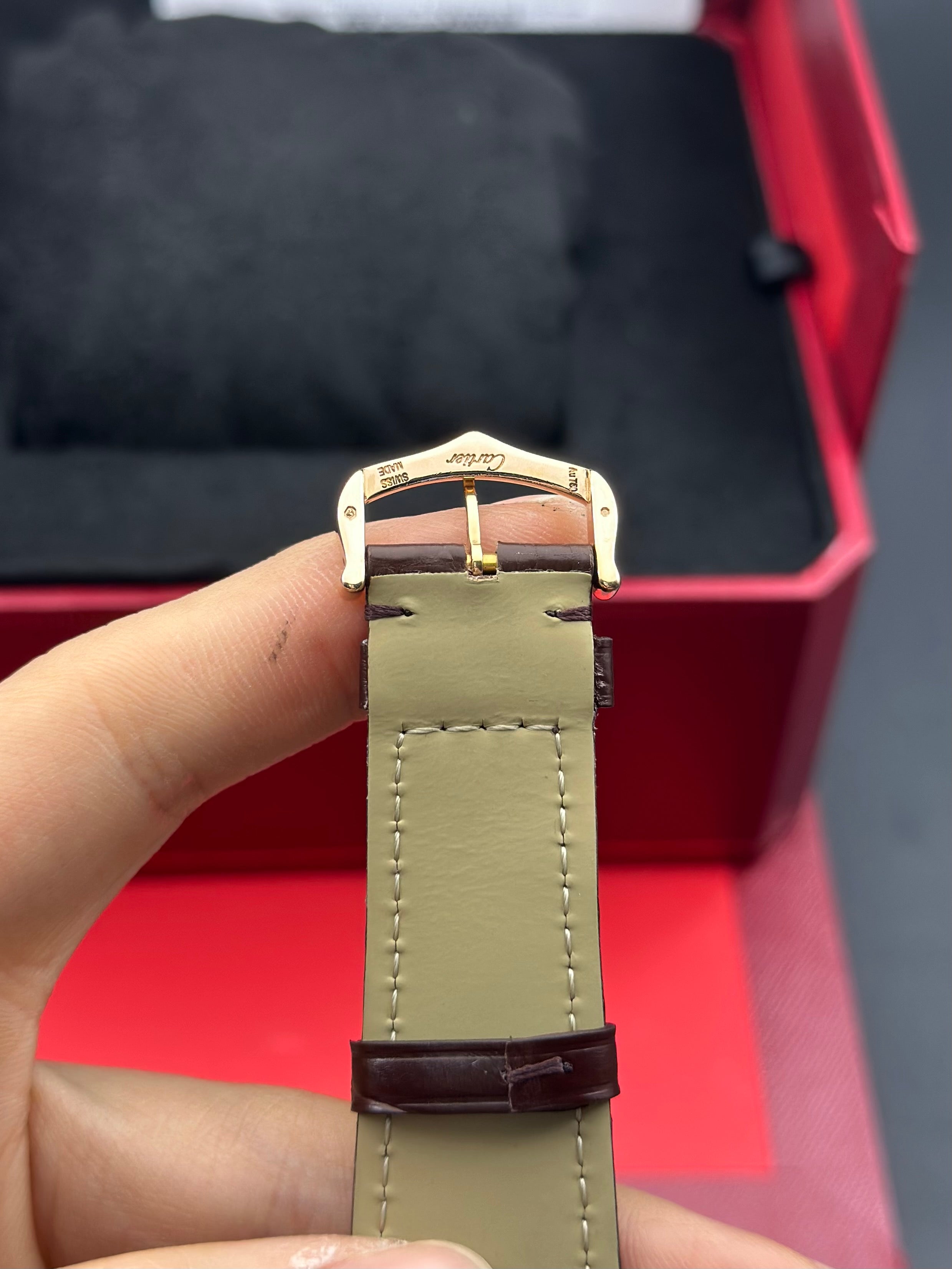 Cartier Rose gold Automatic (self-winding) watch