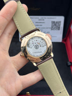 Cartier Rose gold Automatic (self-winding) watch