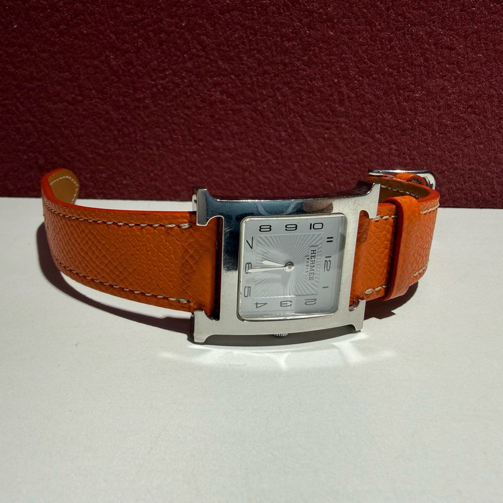 Hermes HEURE H Quartz watch 26 x 26 millimeters W036794WW00
