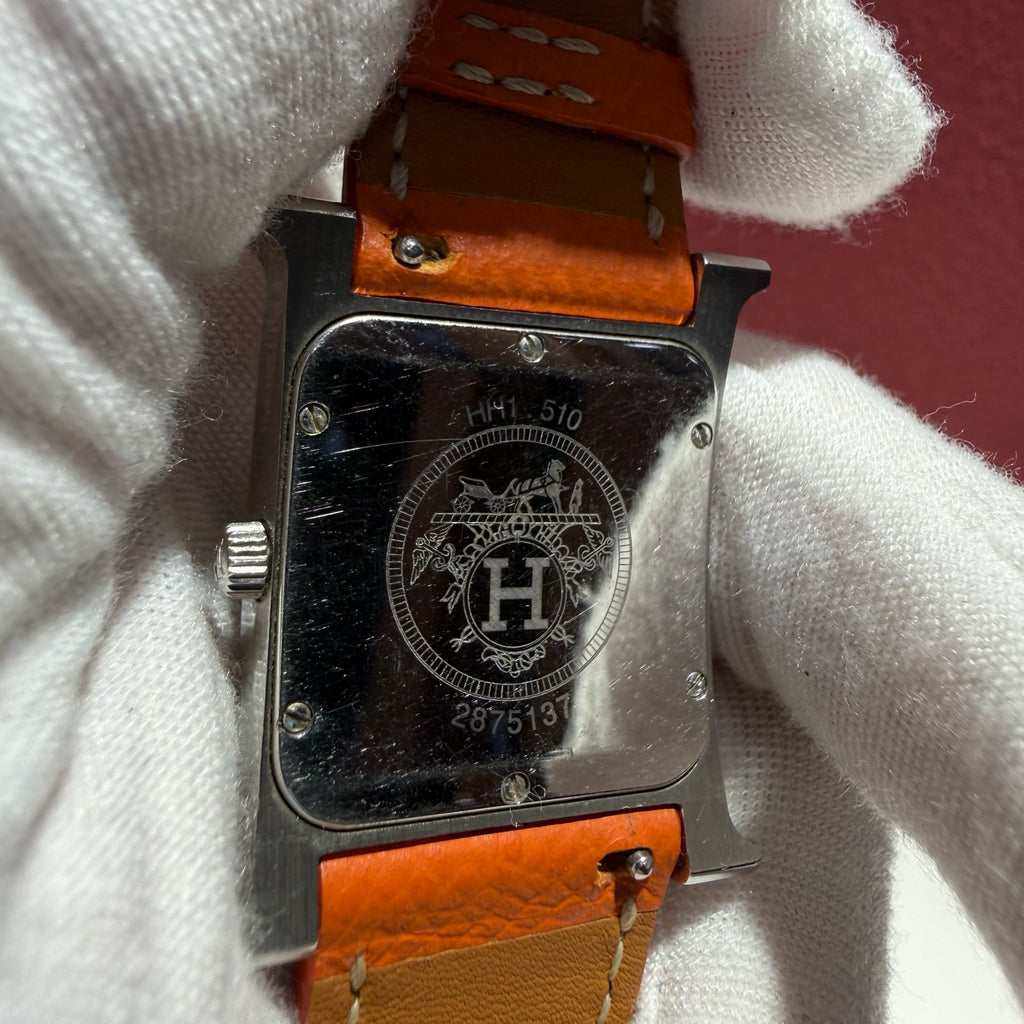 Hermes HEURE H Quartz watch 26 x 26 millimeters W036794WW00