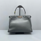 Fendi Gray Satchel