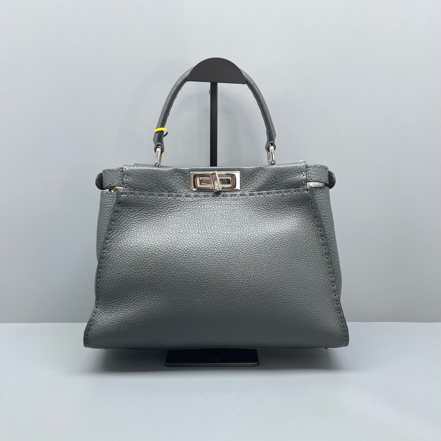 Fendi Gray Satchel