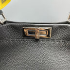 Fendi Gray Satchel