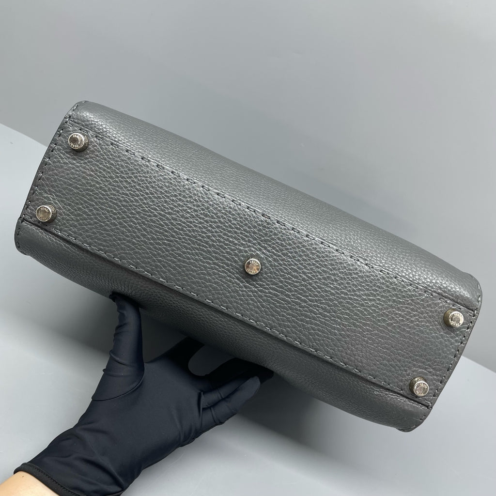 Fendi Gray Satchel