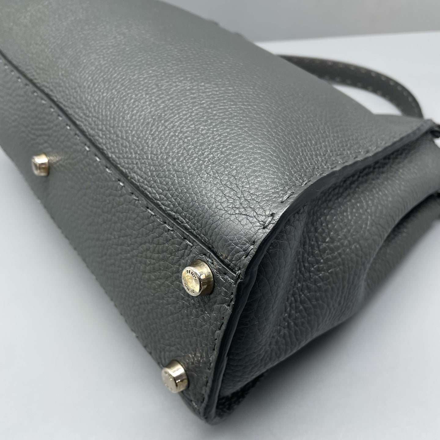 Fendi Gray Satchel
