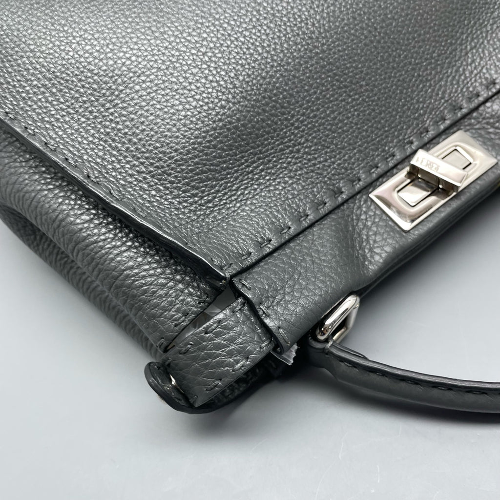 Fendi Gray Satchel