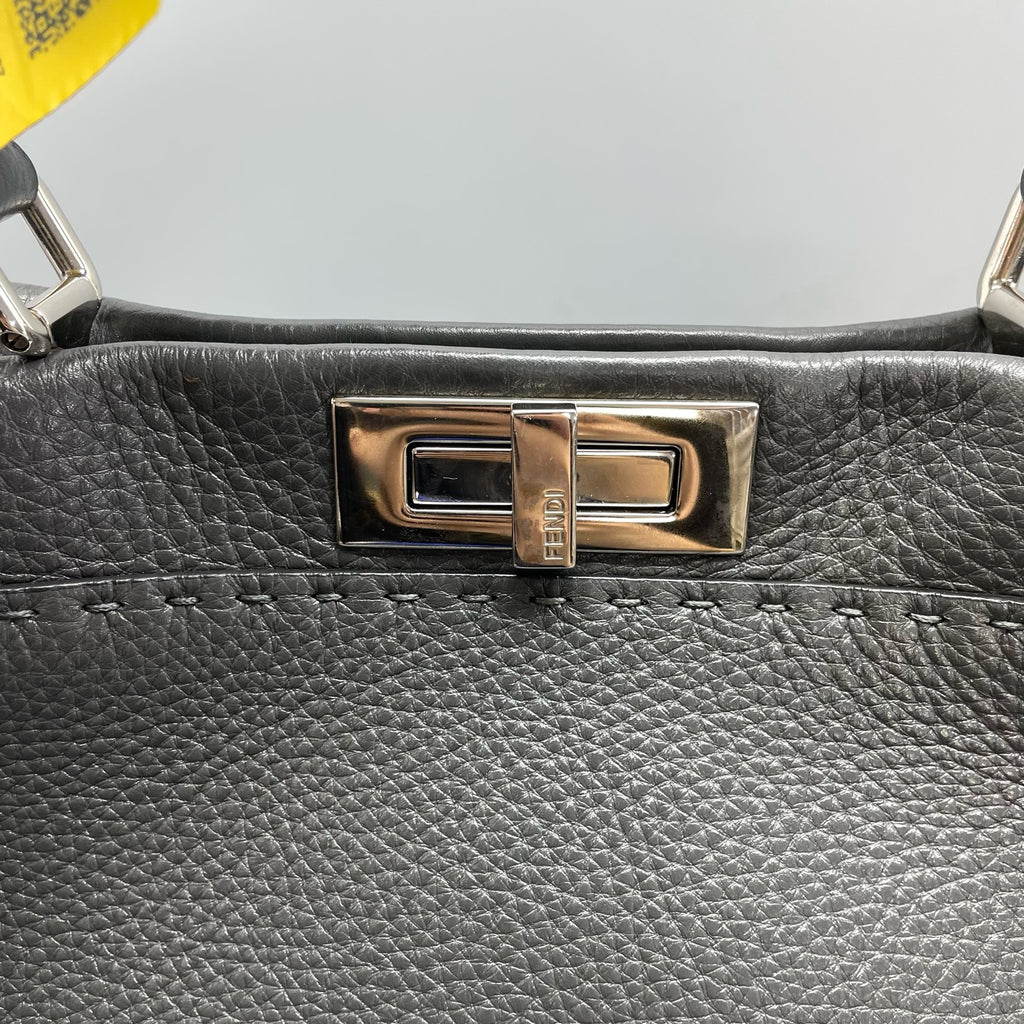 Fendi Gray Satchel