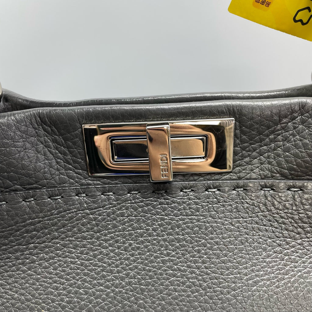 Fendi Gray Satchel