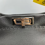 Fendi Gray Satchel